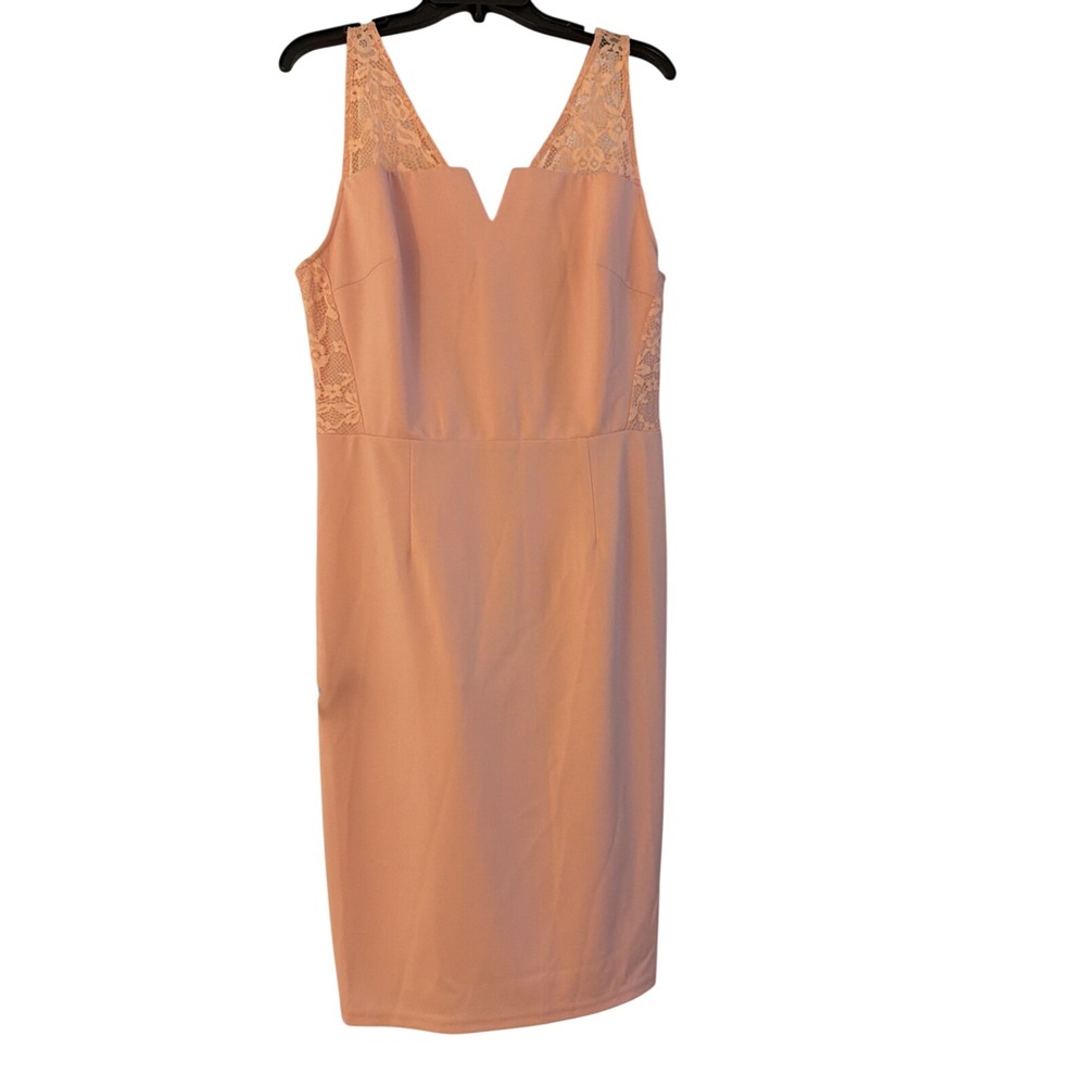 NWT Grace Karin Sleeveless Coquette Romantic Lace Cocktail Pencil Dress Small‎